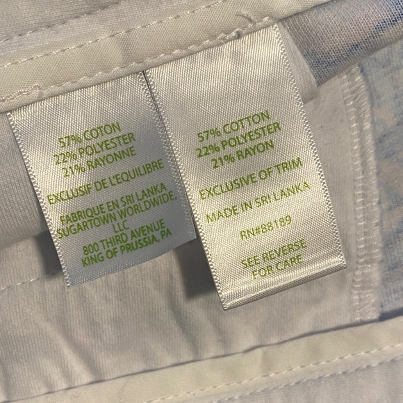 Lilly Pulitzer Blue and Pink Shorts - Picture 5 of 6